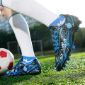 Sale Cheap Football Shoes Men Women Fashion Lightweight Soccer Cleats Teenthager Long Spikes Futsal Sneakers chuteira campo. 