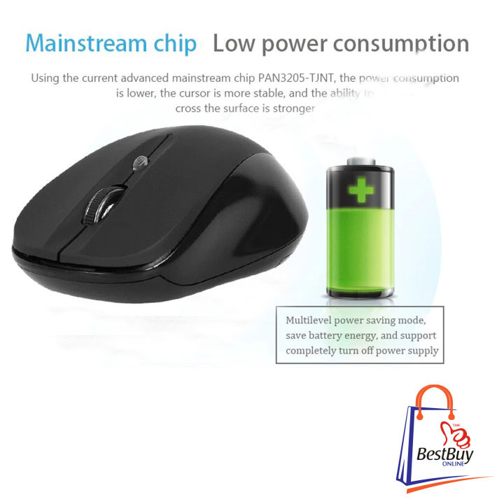 HP%20FM510a%202.4Ghz%20Wireless%20Optical%20USB%20Mouse%201600DPI%20Laptop%20PC%20Computer%20Mice%20-%20Image%203