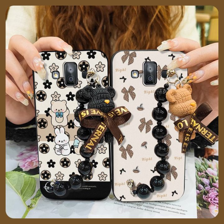 Waterproof%20cute%20Phone%20Case%20For%20Samsung%20Galaxy%20J7%20DUO/SM-J720F%20Dirt-resistant%20Black%20pearl%20pendant%20protective%20case%20Cartoon%20-%20Image%204