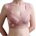 Popular seamless back-beautiful bra for girls, fixed, wire-free, one-piece chest wrap, women's seamless underwear, thin style. 