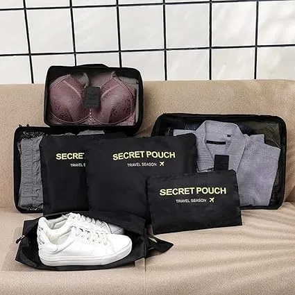 6%20PcsOxford%20Cloth%20Travel%20Bag,%20Luggage,%20Suitcase%20Organizer%20and%20Storage%20-%20Image%204