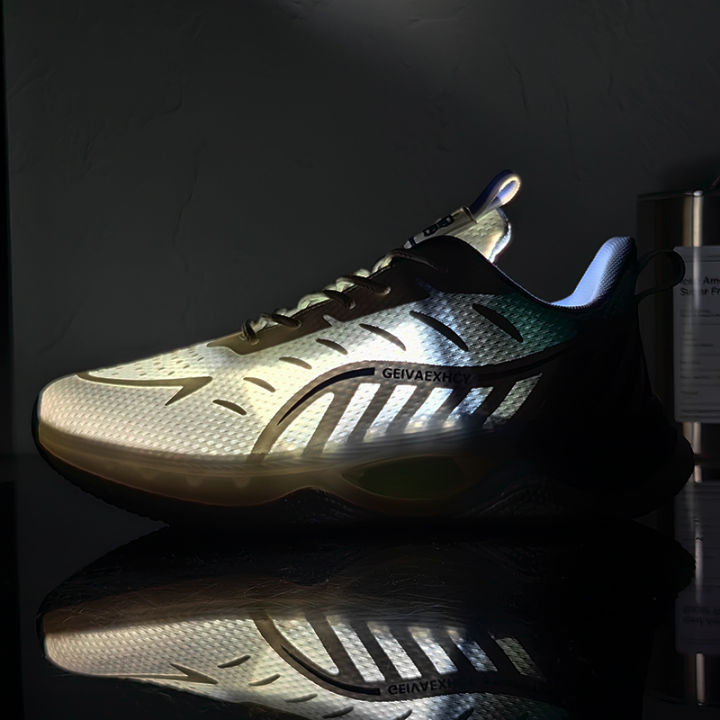 G8807Ice%20Silk%20Lycra%20Spring%20and%20Summer%20Technology%20Air%20Cushion%20Versatile%20Casual%20Couple%20Running%20Shoes%20-%20Image%204