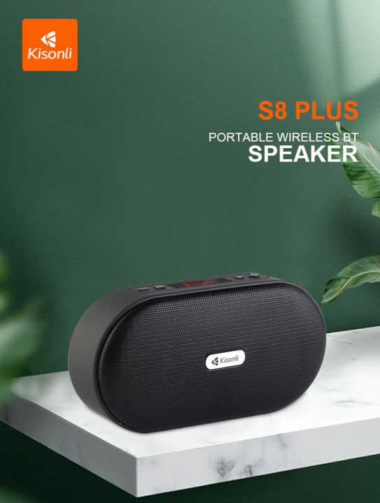 Kisonli%20S8%20Plus%20Portable%20wireless%20bluetooth%20speaker%20-%20Image%202