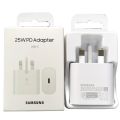 Genuine Samsung 25W PD Charger Super Fast Charge Adapter Type C Cable. 