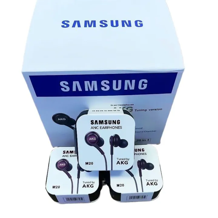 SAMSUNG M20 M21 Earphones ANC (SAE) Headset In-ear 3.5mm or  Type C With Mic Wired For Galaxy S20 Note10 S10 S9 S8 S7 and all compatible phones/PCs