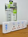 Power Extension Wire Cord With 3 Ac Sockets‎ & 3 USB Ports & 1 PD Port (U3LHT233PD). 