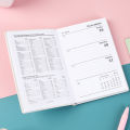 【MINISO】👍👍 2024 A7 Notebook Weekly Planner Notebooks Diary Caderno To Do List Pocket Note Book Diario Calendar Office Papelaria Notepad. 