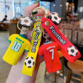 ShopSphere Football Jersey Keychain Cartoon Cute Doll Keyring Creative Fashion Couple Bag Nicle. 