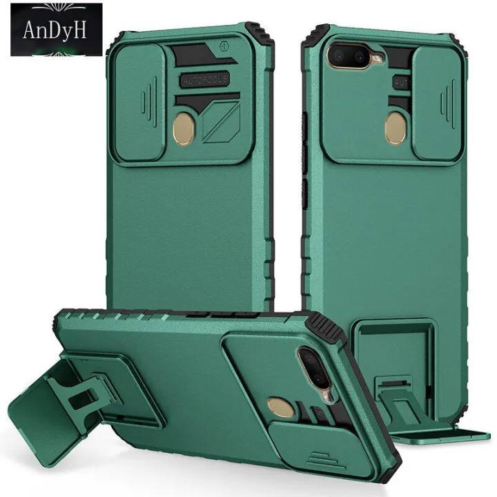 AnDyH%202022%20Upscale%20luxury%20Phone%20Case%20for%20OPPO%20A5S%20A12%20A7%20A11K%20F9%20Pro%20Full%20Camera%20with%20Stereo%20Support%20Sliding%20Window%20Protection%20with%20Anti%20Falling%20-%20Image%209