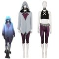 Arcane Jinx Cosplay Tight Tattoo Shirt Costume for Women Clothes Game Disguise Jinx Roleplay Outfits Halloween Carnival Suit. 