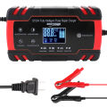 KOGEEK Mini Size Portable 12 V/24 V Car Cell C-harger Adapter Power Motorcycle Auto Cell C-harger with Digital Display. 