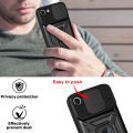 Lereach For iPhone 7 / 8 / SE Armor Phone Case Camera Armor Protection TPU+PC Hard Ring Car Ring Bracket Shockproof Back Cover. 