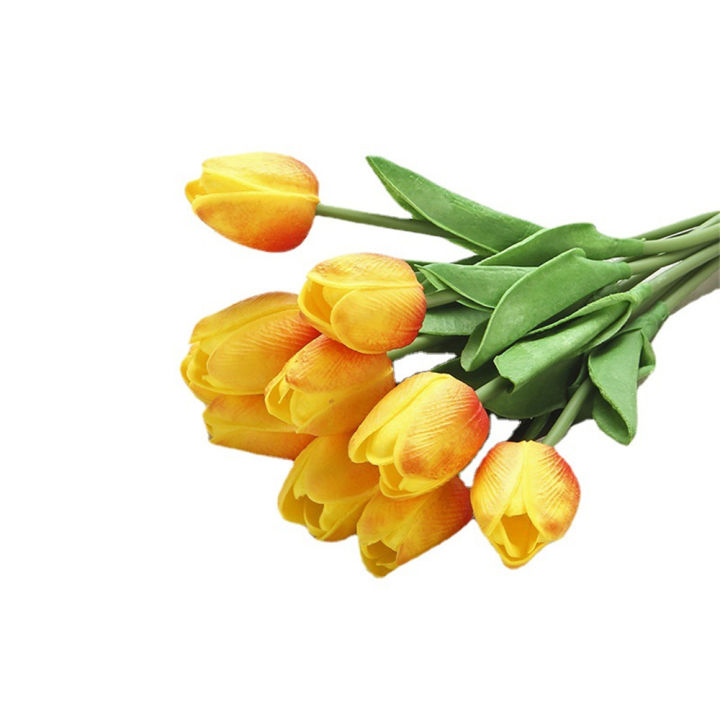 34cm%20Christmas%20New%20Year%20Flowers%20Bouquet%20For%20Decor%20Halloween%20Wedding%20Tulip%20Real%20Touch%20PU%20-%20Image%205