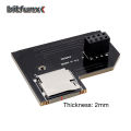 Bitfunx SD2SP2 Pro SD Card Adapter Load SDL Micro SD Card TF Card Reader for Nintendo Gamecube NGC NTSC Serial Port 2. 