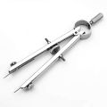 3-1pcs Professional Metal Compass Drawing Tools High Precision Spring Chart Planning Line Caliper Spacer Accurate Gauge. 