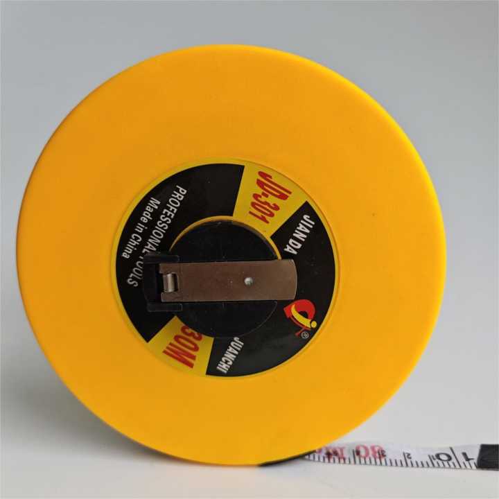 10m Length Ruler 10M Fibreglass Measuring Ruler Meters Long Tape Measure Tools ...
