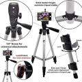Portable Tripod Camera Stand Mobile Stand (105 cm Height). 
