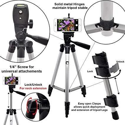 Portable%20Tripod%20Camera%20Stand%20Mobile%20Stand%20(105%20cm%20Height)%20-%20Image%203