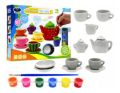 XingXing Yuan Ceramic Tea Set Coloring Toy. 