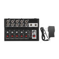 10 Channel Mixing Console Audios Mixer Sound Mixing Board With 2 Main Volume WYD. 