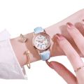 Qingwen  Digital Watch Women's Korean-Style Simple Girl Girls' Waterproof Middle School Student Love Girl XINGX Luminous Watch. 