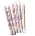 Pack of 1 , 6 , 12 Erasable Pens with Erasers Cute Pens Cartoon Print Pens 0.5mm Black, Blue  Ink Pens Aesthetic Retractable Pens Kawaii School Home Office Supplies. 