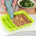 Kitchen Gadgets Cooking Tools 6 IN 1 DIY Sausage Making Mold Hot Dog Handmade Ham Silicone Mold Sausage Maker Baby Food Maker. 