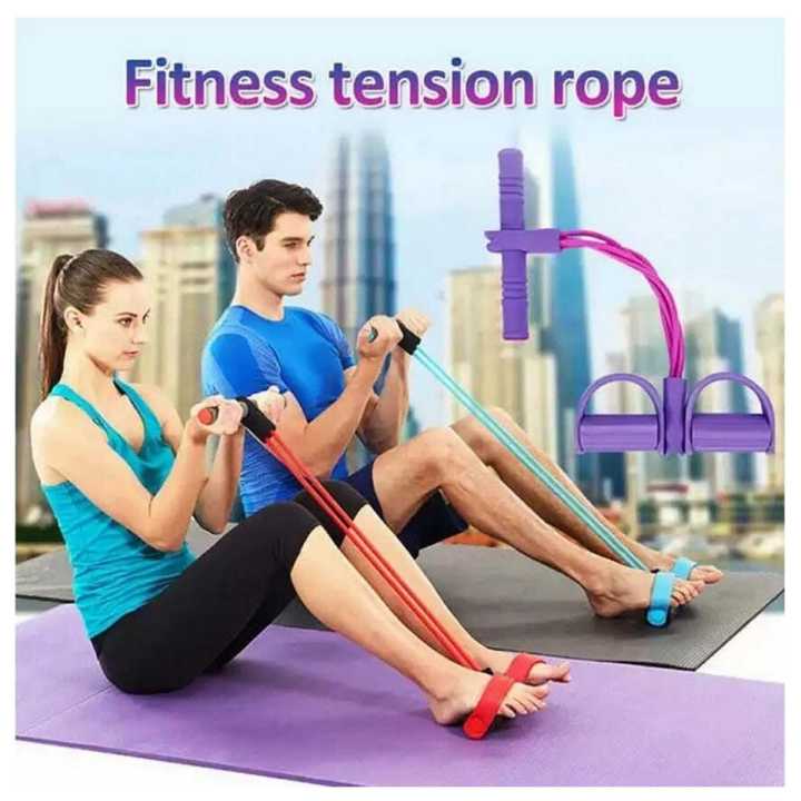 Pull Reducer Body Shape Trimmer Body Shaper - Multi Color Pull Reducer Body Trimmer Resistance Band Gym,Yoga Sports Exercise Equipment for Lose Waist Weight Reduce Tummy Trimmer