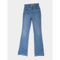Women's High Rise Bootcut Jeans - Denim. 