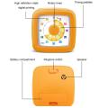 60 Minute Visual Timer Square Silent Countdown Clock For Kitchen Cooking Kids Study Classroom Office 5 Colors ZHANGBEI. 