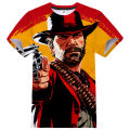 Red Dead Redemption 2 Oversized T-shirt Men Women Game 3D Printed Streetwear RDR2 Hip Hop Tshirt Casual Harajuku Streetwear Tops. 