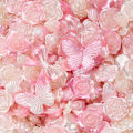 St. kunkka 30g Acrylic Jelly Mixed Beads ABS Irregular Perforated Hole Mixed Beads For DIY Bracelets Necklaces Jewelry Jewelry Accessories Making. 