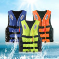 Adult Kids Swimming Life Jacket Adjustable Buoyancy Survival Suit Polyester Children Life Vest With Whistle Drifting Rescue. 