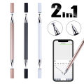2 In 1 Stylus Pen For Mobile Phone Tablet Drawing Capacitive Pencil Universal Touch Screen Pen for iPad Iphone Android Tablet. 