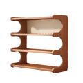 New Tea Cup Rack Kitchen Storage Rack Floor Multi-layer Multi-functional Storage Hot-selling Bookshelf Layered Shelf Storage Cabinet. 