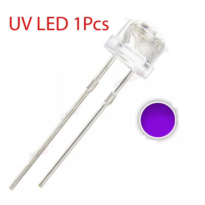1/5/10/20/30/40/50/100%20PCS%205mm%20Straw%20Hat%20UV%20Purple%20Light%20Wide%20Angle%20Ultraviolet%20395nm%20-%20400nm%20Transparent%205%20mm%2020mA%203V%20Light-Emitting%20Diode%20LED%20Lamp%20-%20Image%207
