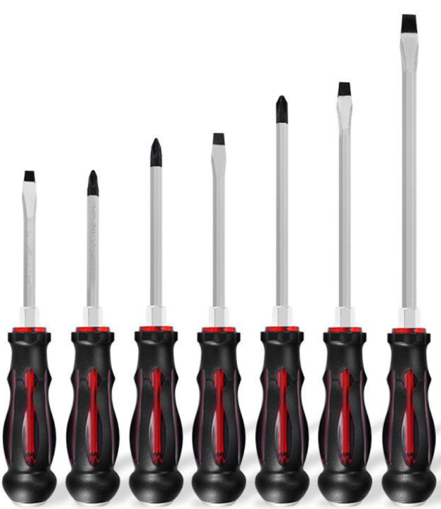 7Pc%20Screwdriver%20Set%20High%20Quality%20Magnetic%20Tip%20Multi%20Hand%20Tools%20Set%20Round%20and%20Flat%20Screwdrivers%20Set%20Screw%20Driver%20Set%20Screwdrivers%20Electrician%20Home%20Household%20Repair%20Tools%207%20Piece%20Round%20Screwdriver%20Flat%20Screwdriver%20Set%20-%20Image%202