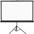 Portable Tripod Projector Screen (96"X72"). 