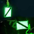 Diving Flag Luminous Tag Scuba Diving Accessories Hanging Pendant Long Time Hangtag Glow in The Dark for Gas Bottle Keychain BCD Dive. 