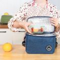 Portable Lunch Bag Food Thermal Box Durable Waterproof Office Cooler Lunchbox With Shoulder Strap Organizer Insulated Case. 