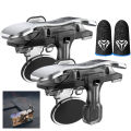 1 Pair Phone Game Trigger PUBG Mobile Controller Joystick Button Shooters. 