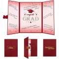Elegant Graduation Signature Book Memorable Hardcover Signature Guest Book Congrats Party Supplies for Graduation Ceremony. 