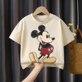 Brand Baby Kids T-shirts 100% Cotton Clothing Tops For Summer Wear T Shirt Kids Children Girl Boy Cartoon Character Mickey Tops. 
