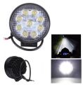 9 LED 12V/ 24V Vehicle Headlight Auxiliary Light Front Spotlight Super Bright Waterproof Fog Light. 