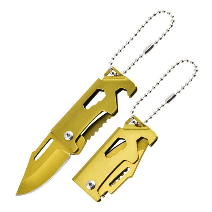 Sharp Key Ring Compact Portable D2 Steel Outdoor Sharp for Travel Camping Keyring ...