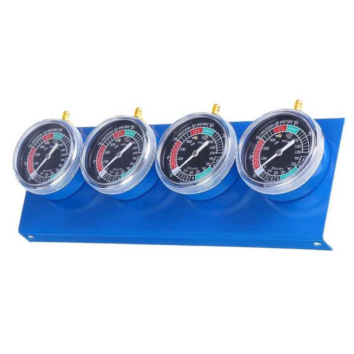 Motorcycle Carburetor Synchronizer Vacuum Gauge Tool Carb Vacuum Gauge Balancer for Yamaha/Honda/Suzuki