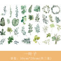 【Hottest Trends】3Pcs/Set Cartoon Beautiful Flowers Green Leaves Animal Food DIY Diary Lab Decor Stickers Scrapbook Cute Stationery Supplies. 
