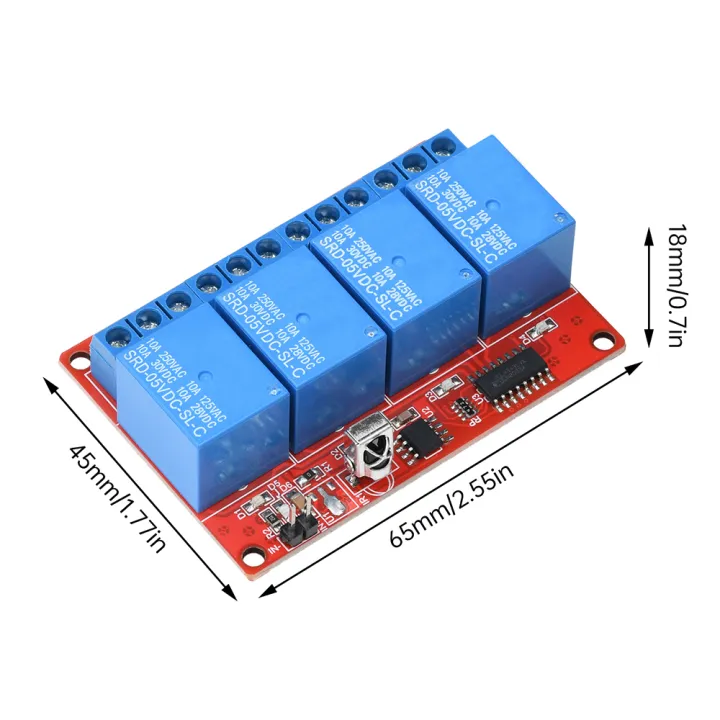 DC%205V%2012V%201%20Channel%204%20Channel%20Relay%20Module%20IR%20Remote%20Switch%20Control%20Relay%20Driving%20Board%20Controller%20Self%20Locking%20Jog%20-%20Image%203