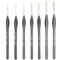 Eval 3/5/7 sr Miniature Hook Line Pen Art Painting Brush Nylon Hair Paint Brush Watercolor Oil artist Painting Brushes Art Tool. 