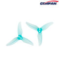 4pairs /8pairs Gemfan Hurricane 2512 2.5inch 3- Propeller 3 Holes 1.5mm Props Fpv Propeller For Bassline Toothpick. 